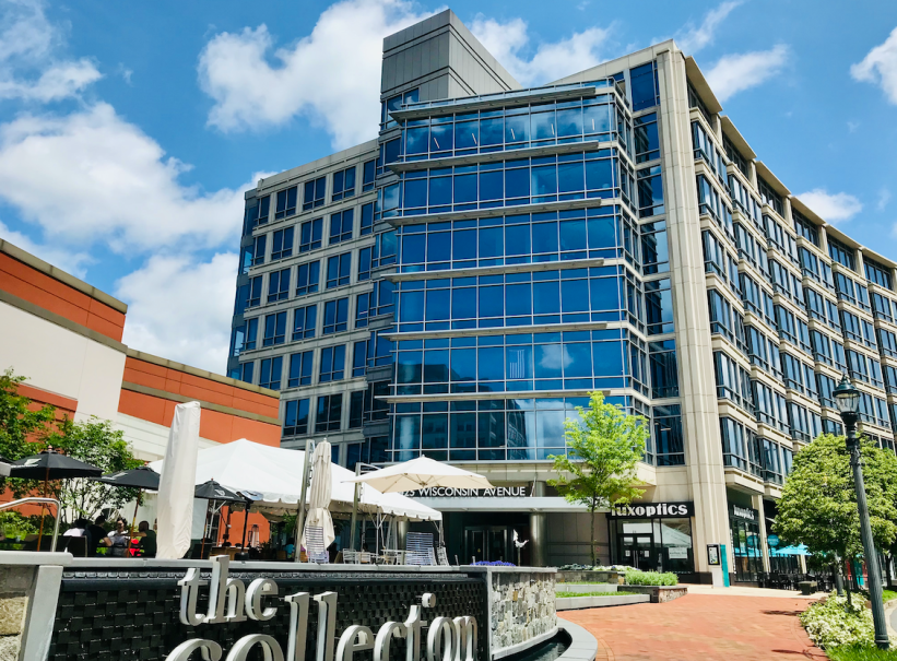 The ACUITYnano office building at 5425 Wisconsin Avenue, Chevy Chase, Maryland